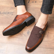 Eleganckie skórzane mokasyny