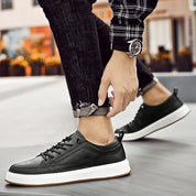 Eleganckie skórzane sneakersy