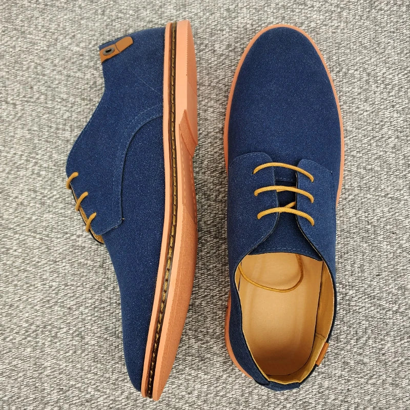 Oxford Suede Buty Biznesowe