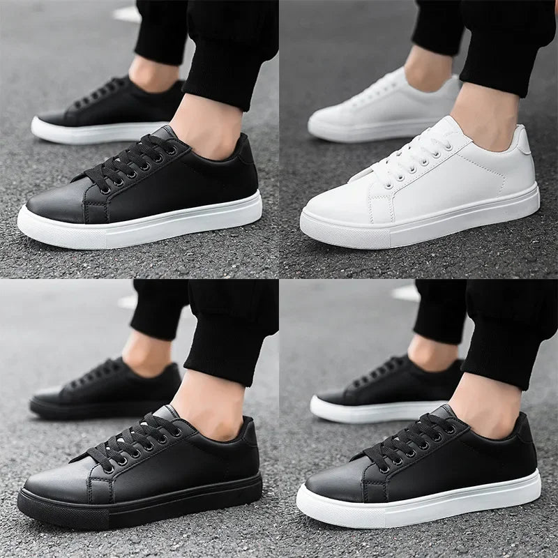 Eleganckie Skórzane Sneakersy