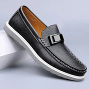 Luksusowe skórzane loafersy