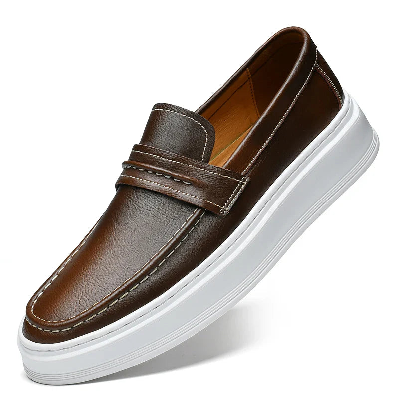 Skórzane buty slip-on