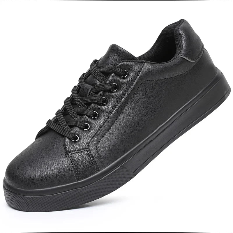 Casual skórzane buty