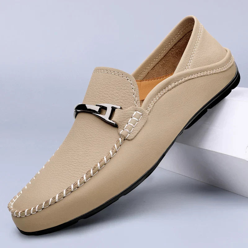 Premium skórzane loafersy