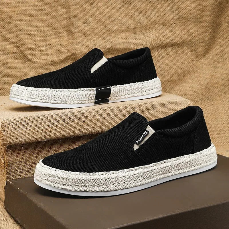 Oddychające buty z płótna