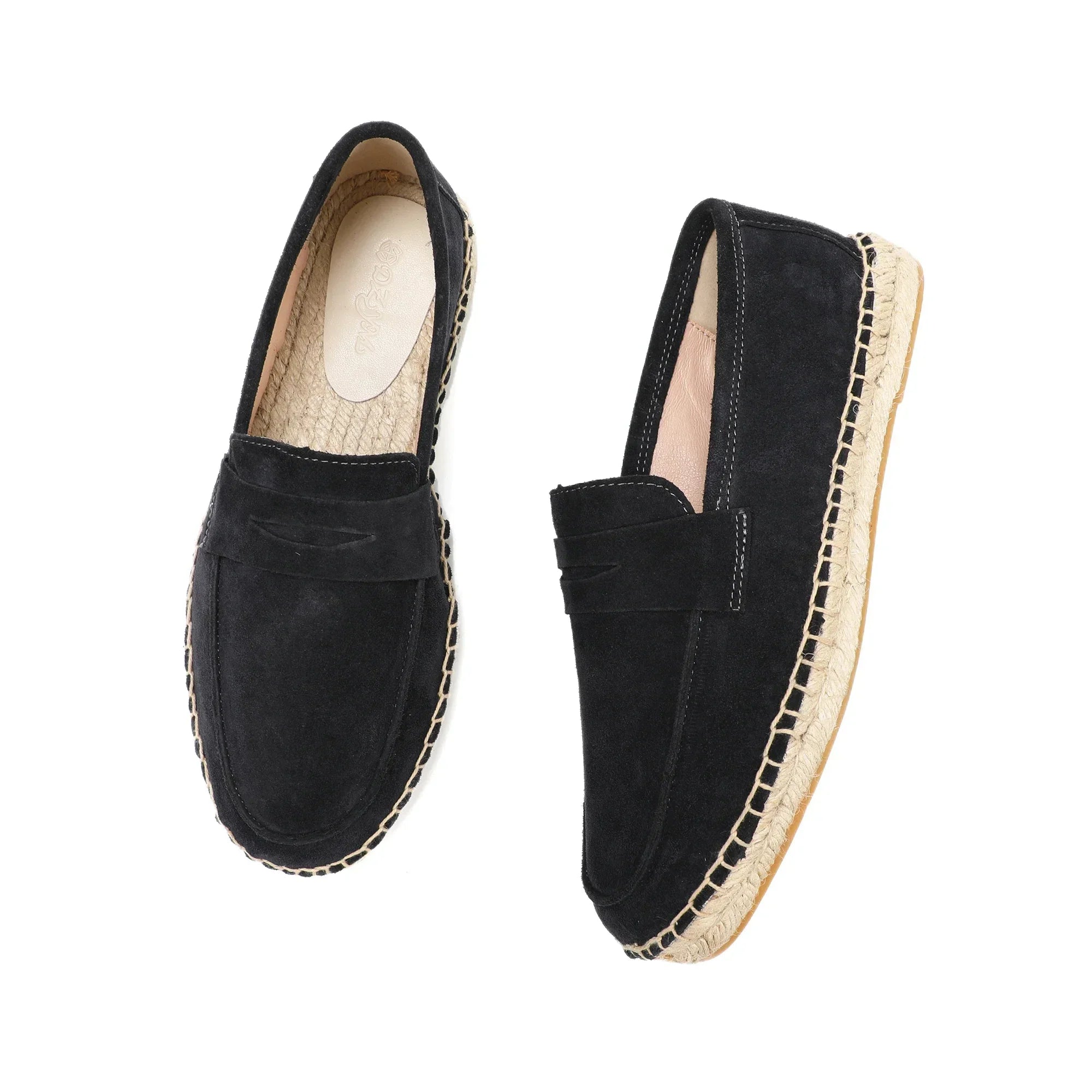 Eleganckie Suede Espadryle