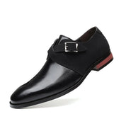 Zamszowe buty biznesowe