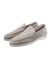 Eleganckie zamszowe loafersy