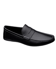 Klasyczne włoskie skórzane loafersy