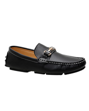Prawdziwe skórzane loafersy