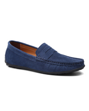 Miękkie zamszowe loafersy