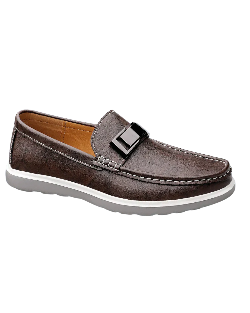 Luksusowe skórzane loafersy