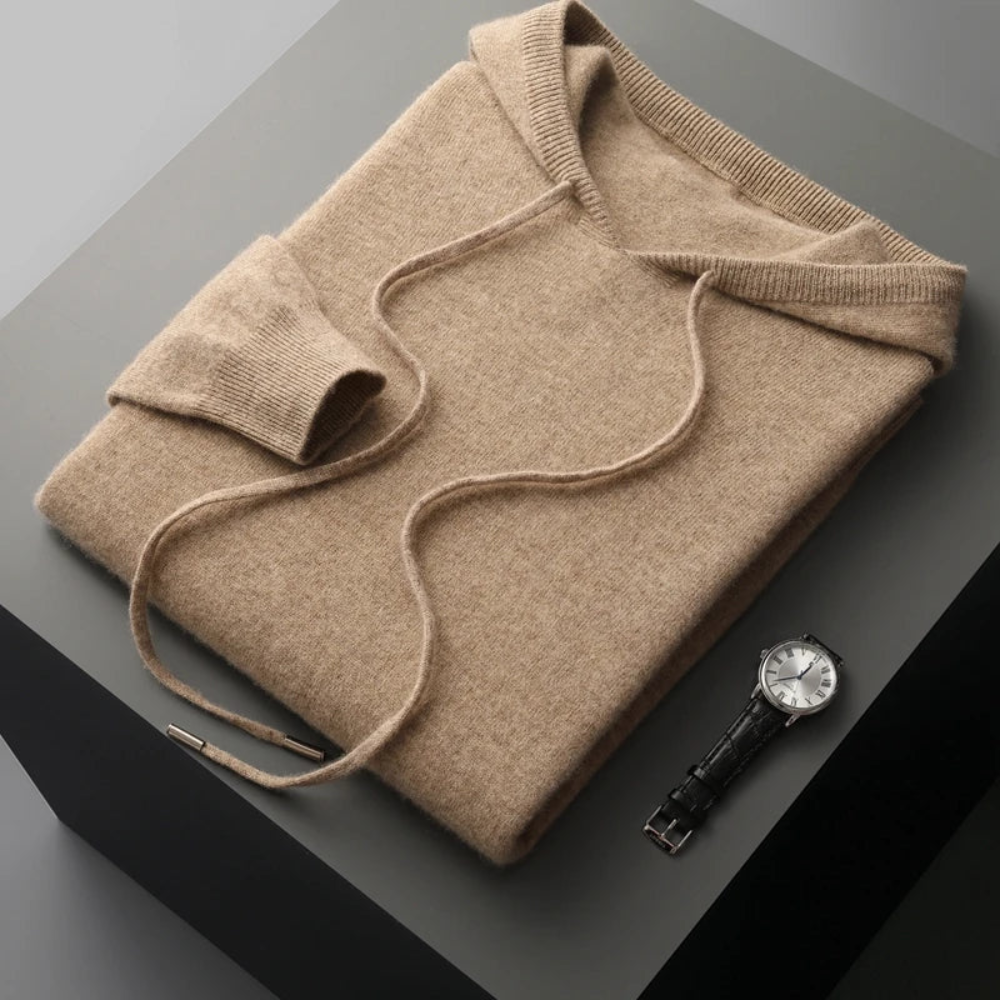 Sweter z kapturem Canopus Cashmere