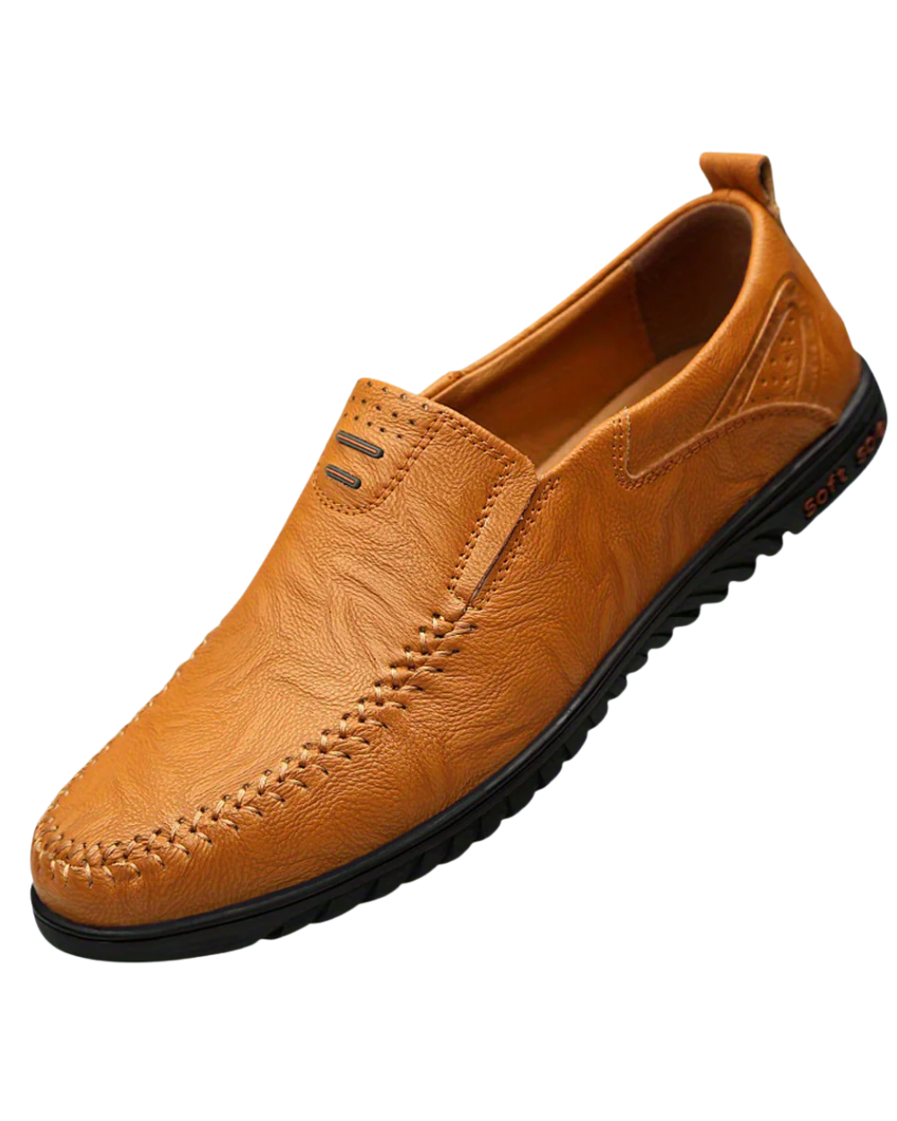 Eleganckie skórzane loafersy