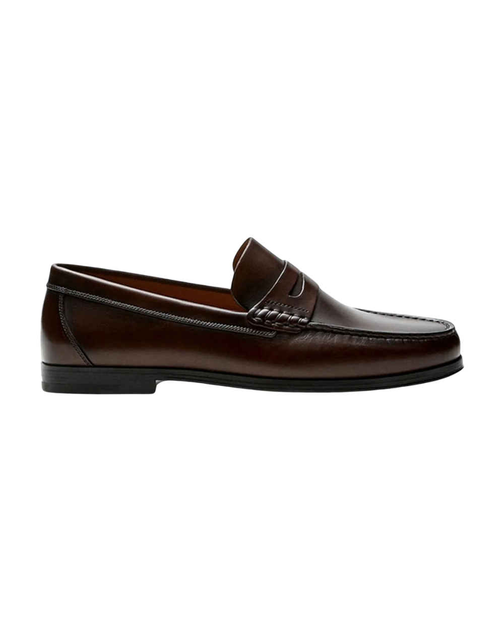 Eleganckie skórzane loafersy