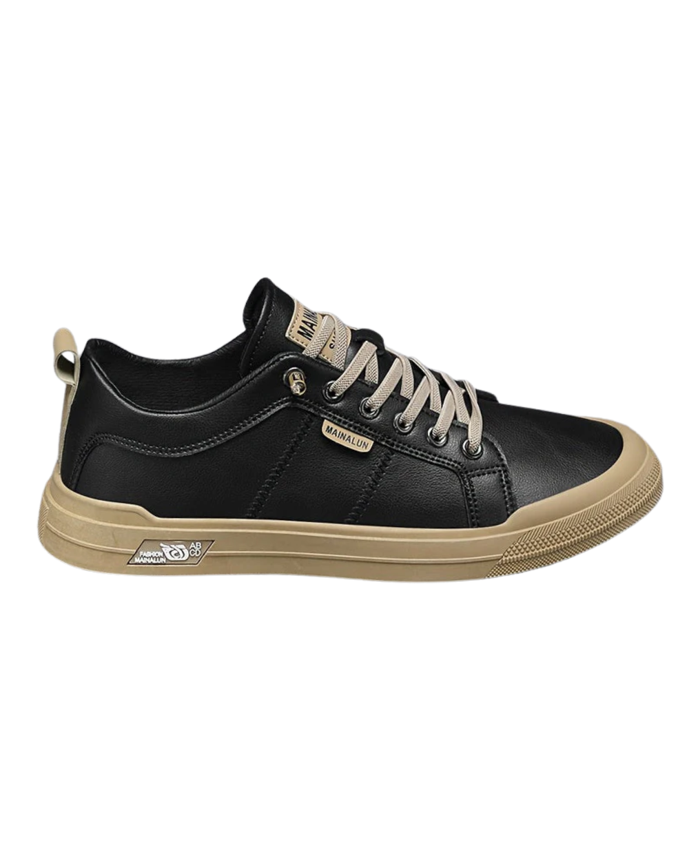 Casual skórzane buty