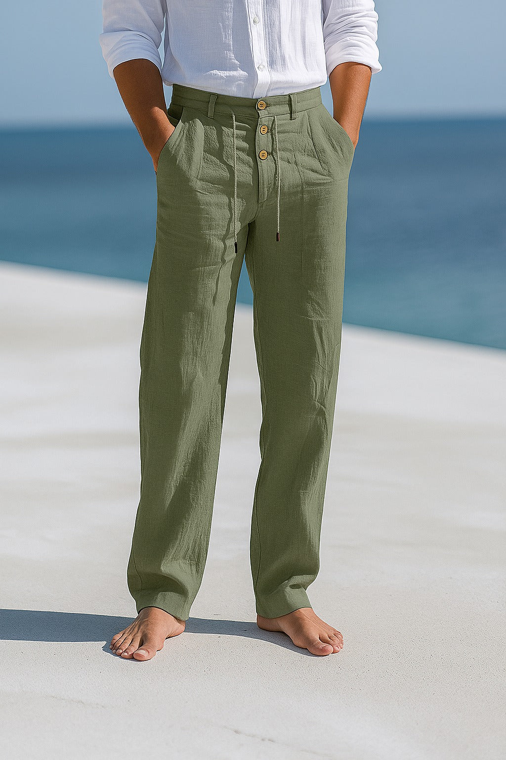 Eleganckie letnie spodnie