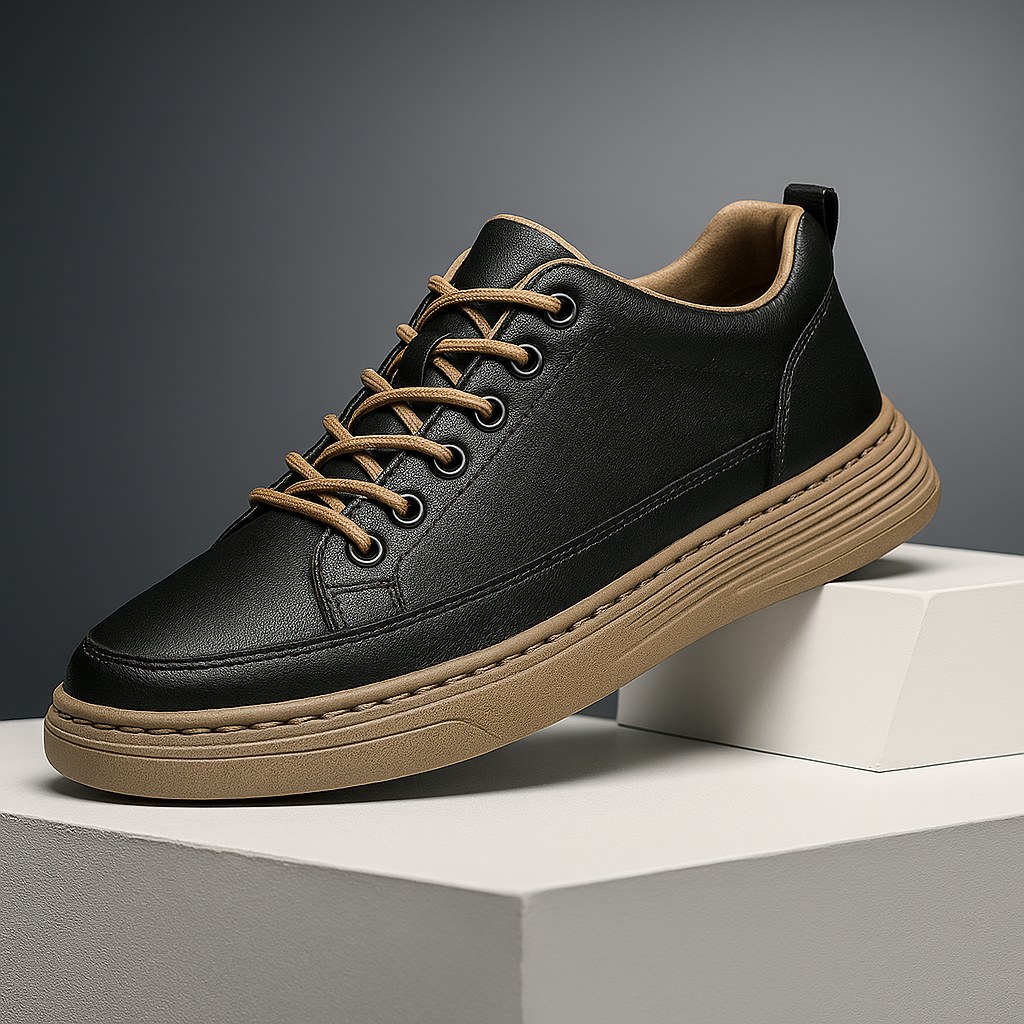 Eleganckie skórzane buty