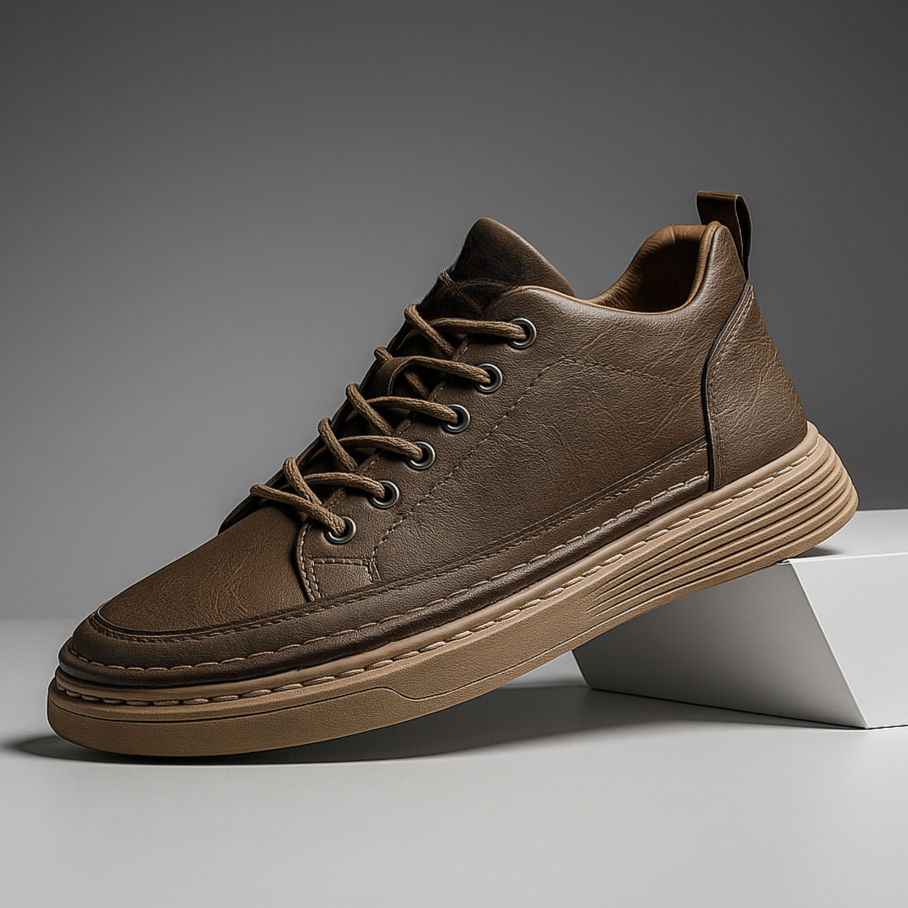Eleganckie skórzane buty