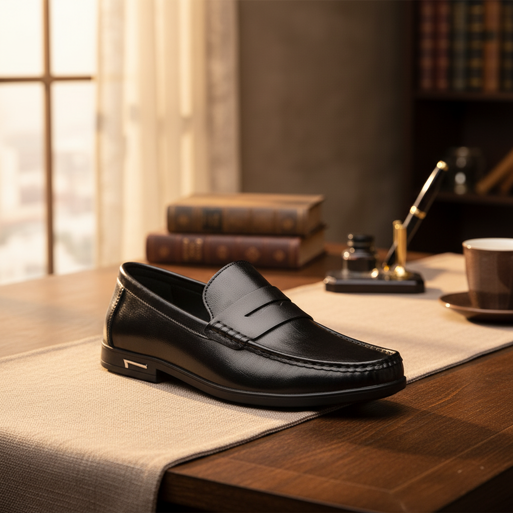 Eleganckie Premium Skórzane Loafers