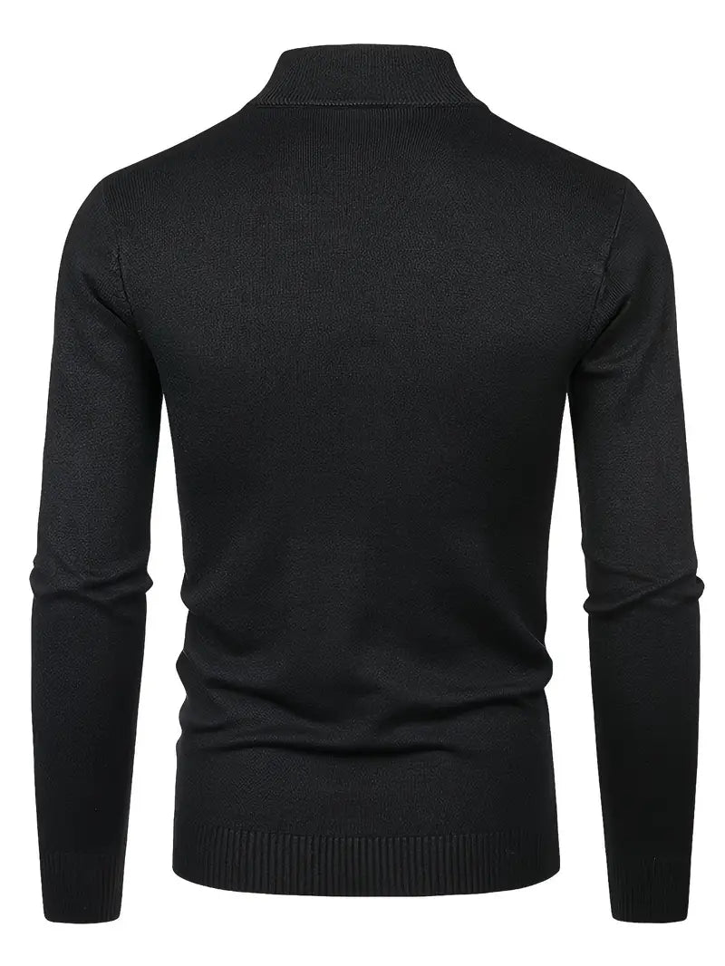 Elegancki Sweter z Golfem