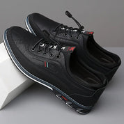 Casual skórzane buty