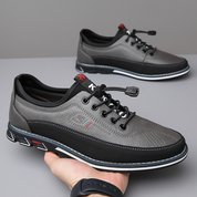 Casual skórzane buty