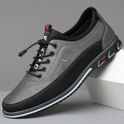Casual skórzane buty