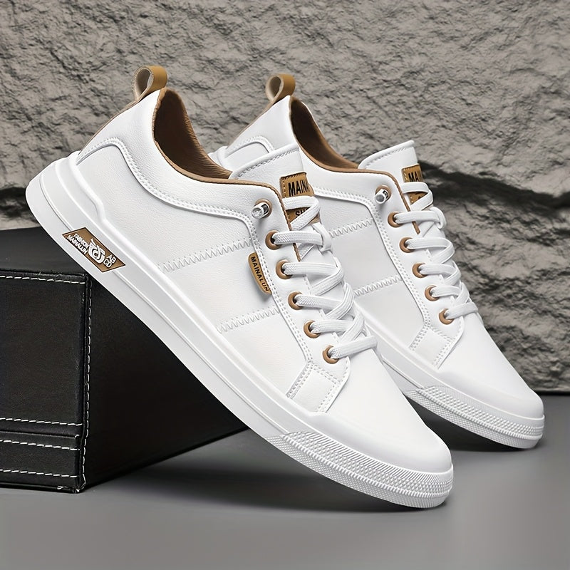 Casual skórzane buty