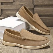 Eleganckie skórzane loafersy