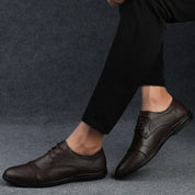 Eleganckie skórzane buty wizytowe