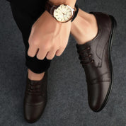 Eleganckie skórzane buty wizytowe