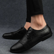 Eleganckie skórzane buty wizytowe