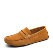 Casual zamszowe mokasyny