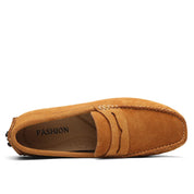 Casual zamszowe mokasyny