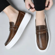 Skórzane buty slip-on