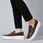 Skórzane buty slip-on