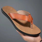 Casual Skórzane Sandały