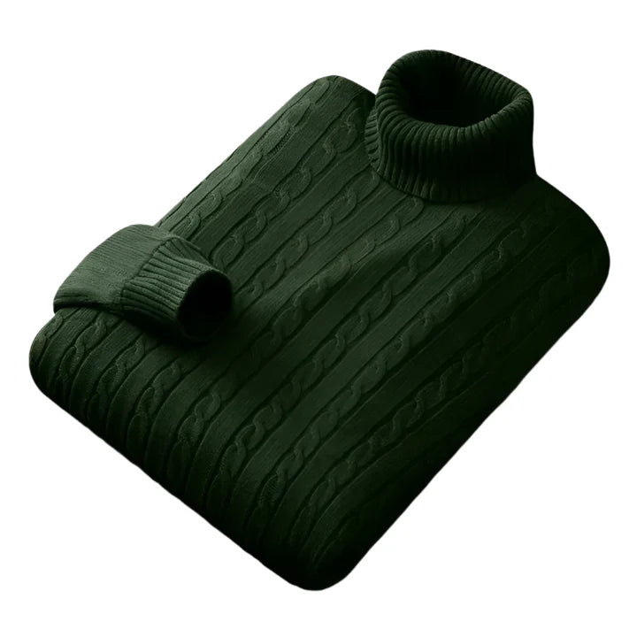 Sweter z golfem Saverio