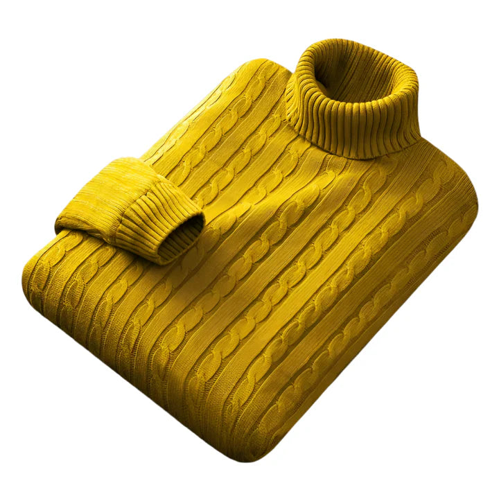 Sweter z golfem Saverio
