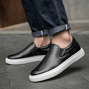 Casual skórzane buty wsuwane
