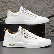 Casual skórzane buty