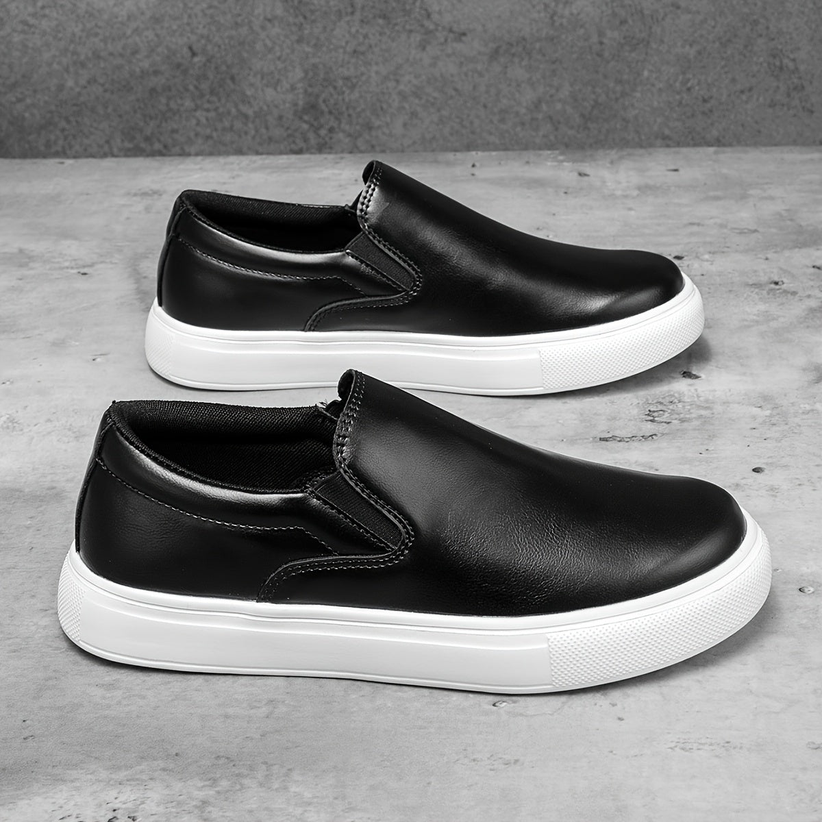 Casual skórzane buty wsuwane