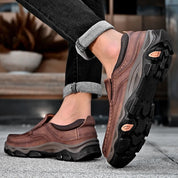 Eleganckie Skórzane Buty Slip-On