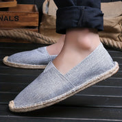 Eleganckie męskie espadryle