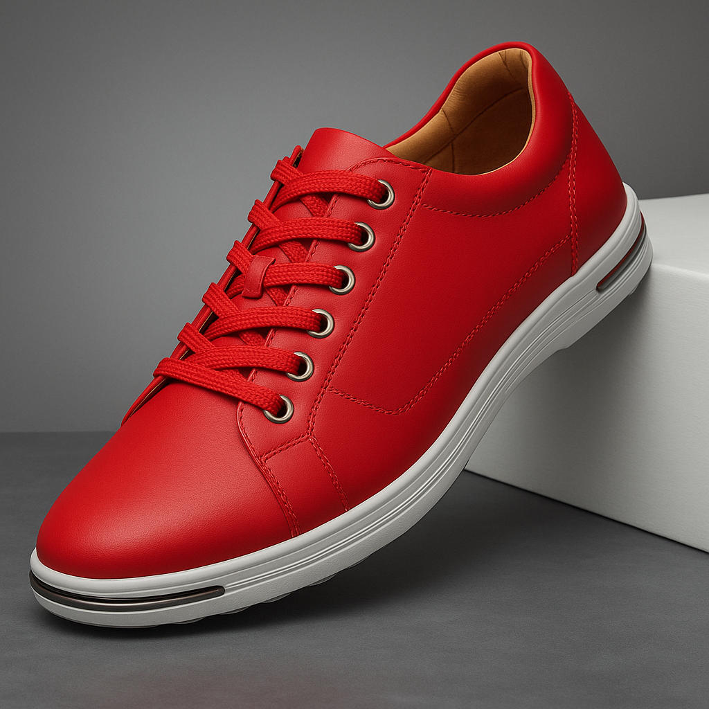 Eleganckie Skórzane Buty