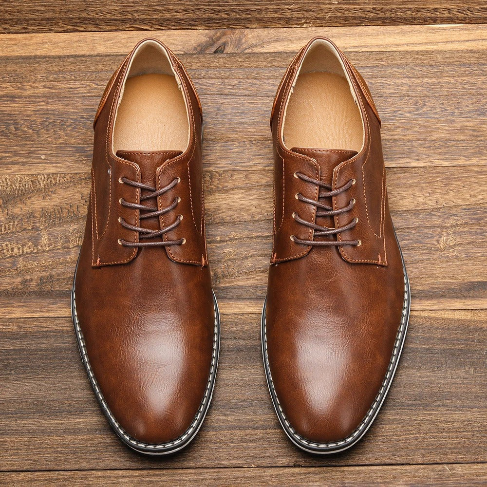 Eleganckie skórzane buty