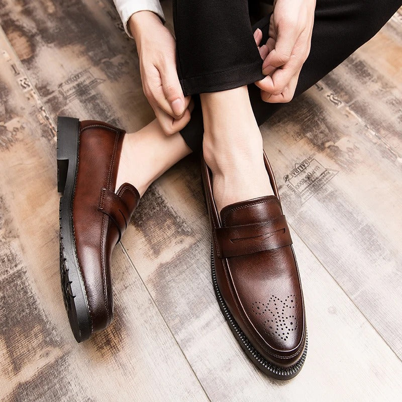 Eleganckie Brytyjskie Loafersy