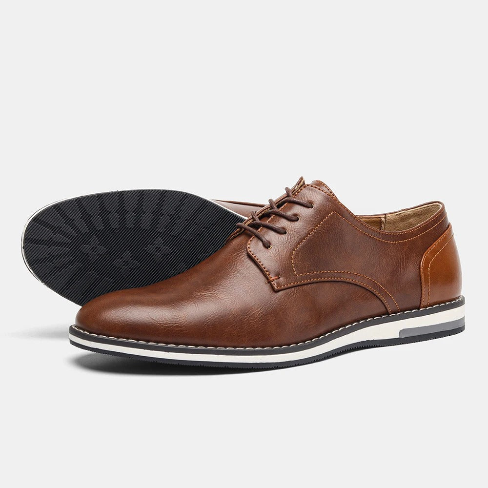 Eleganckie skórzane buty