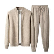 Two-piece knit tracksuit — Background Removal | Generated by Modelize